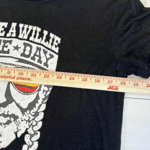 Have A Willie Nice Day Graphic T-Shirt‎  Country Music Shirt - Black- Size Med - Picture 6 of 10